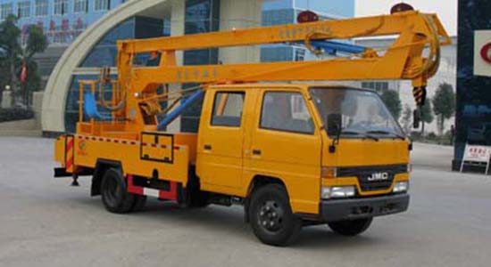 程力威牌CLW5050JGKJ4型高空作業(yè)車(chē)